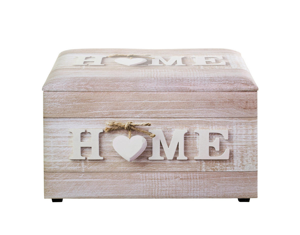 TRUHENBANK in Kunststoff, Holzwerkstoff 65/42/40 cm  - Multicolor, Trend, Holzwerkstoff/Kunststoff (65/42/40cm)