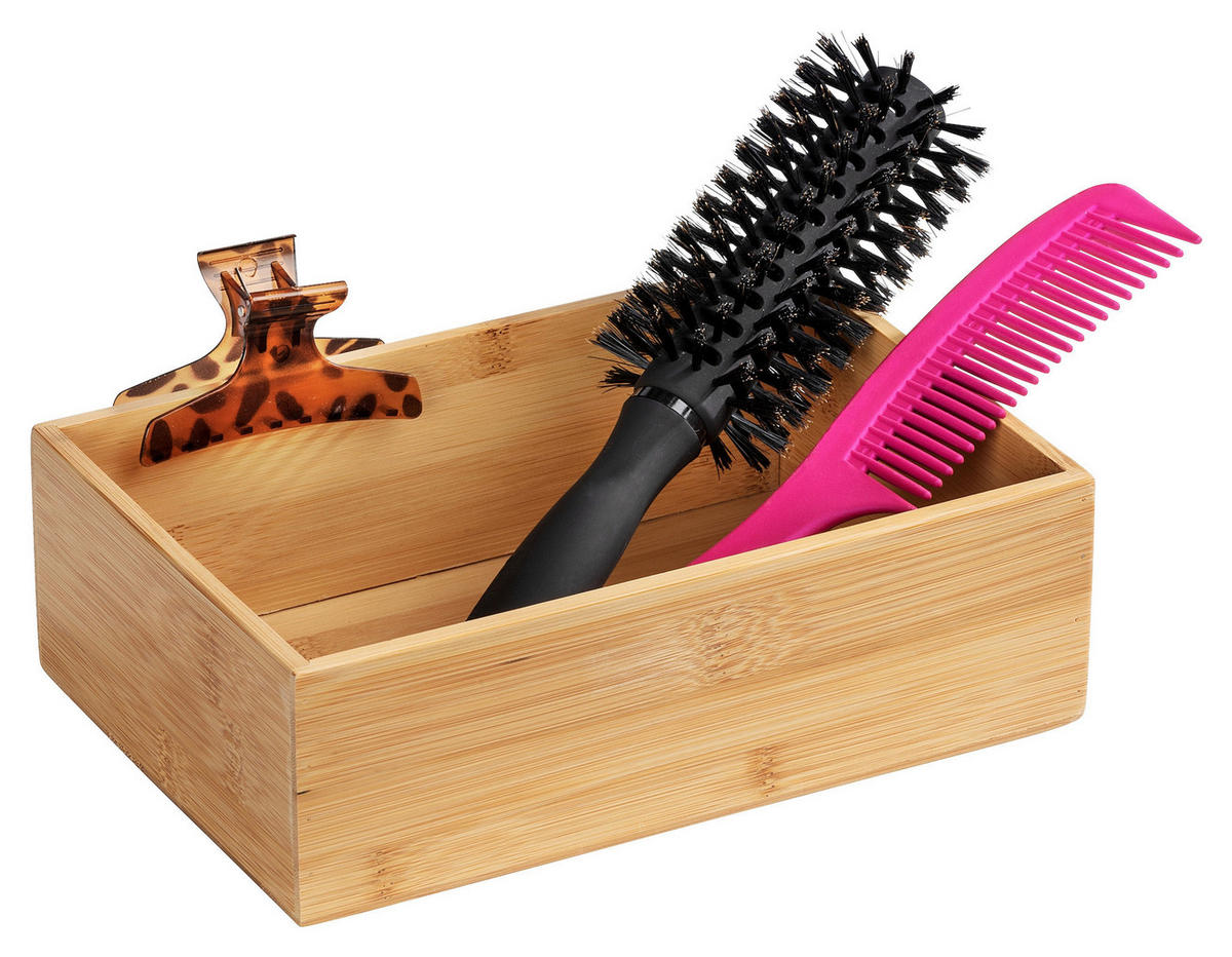 RENDSZEREZŐ  - barna, Basics, fa (22/7/15cm) - Wenko