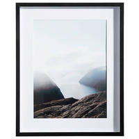 BILDERRAHMEN 42/52/3 cm  - Schwarz, Basics, Glas/Holz (42/52/3cm)