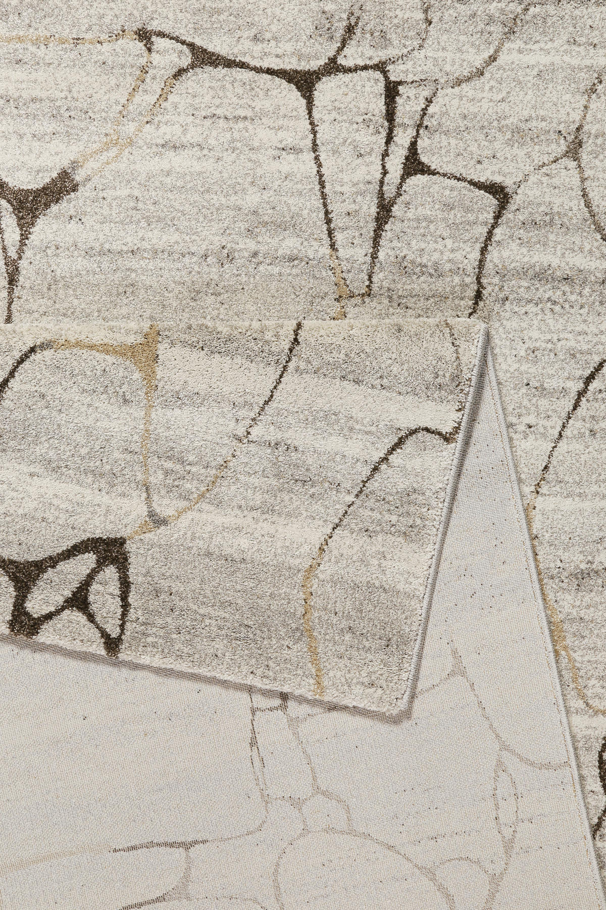 WEBTEPPICH 200/290 cm Solo Fields Taupe, Beige  - Taupe/Beige, Design, Textil (200/290cm) - Novel