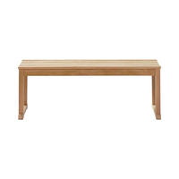 SITZBANK in Holz Teakfarben  - Teakfarben, KONVENTIONELL, Holz (120/43/40cm) - MID.YOU