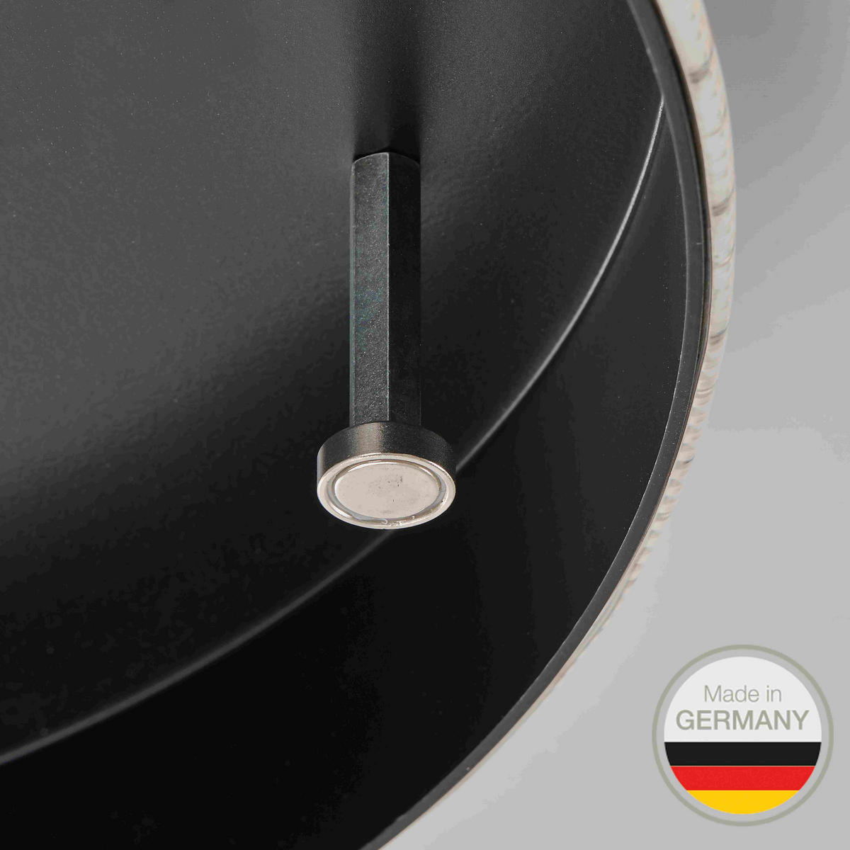 LED-WANDLEUCHTE 25 cm  - Schwarz, KONVENTIONELL, Metall (25cm) - Ambiente