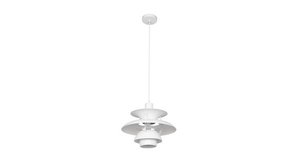 HÄNGELEUCHTE 40/150 cm - Weiß, Design, Metall (40/150cm) - Novel