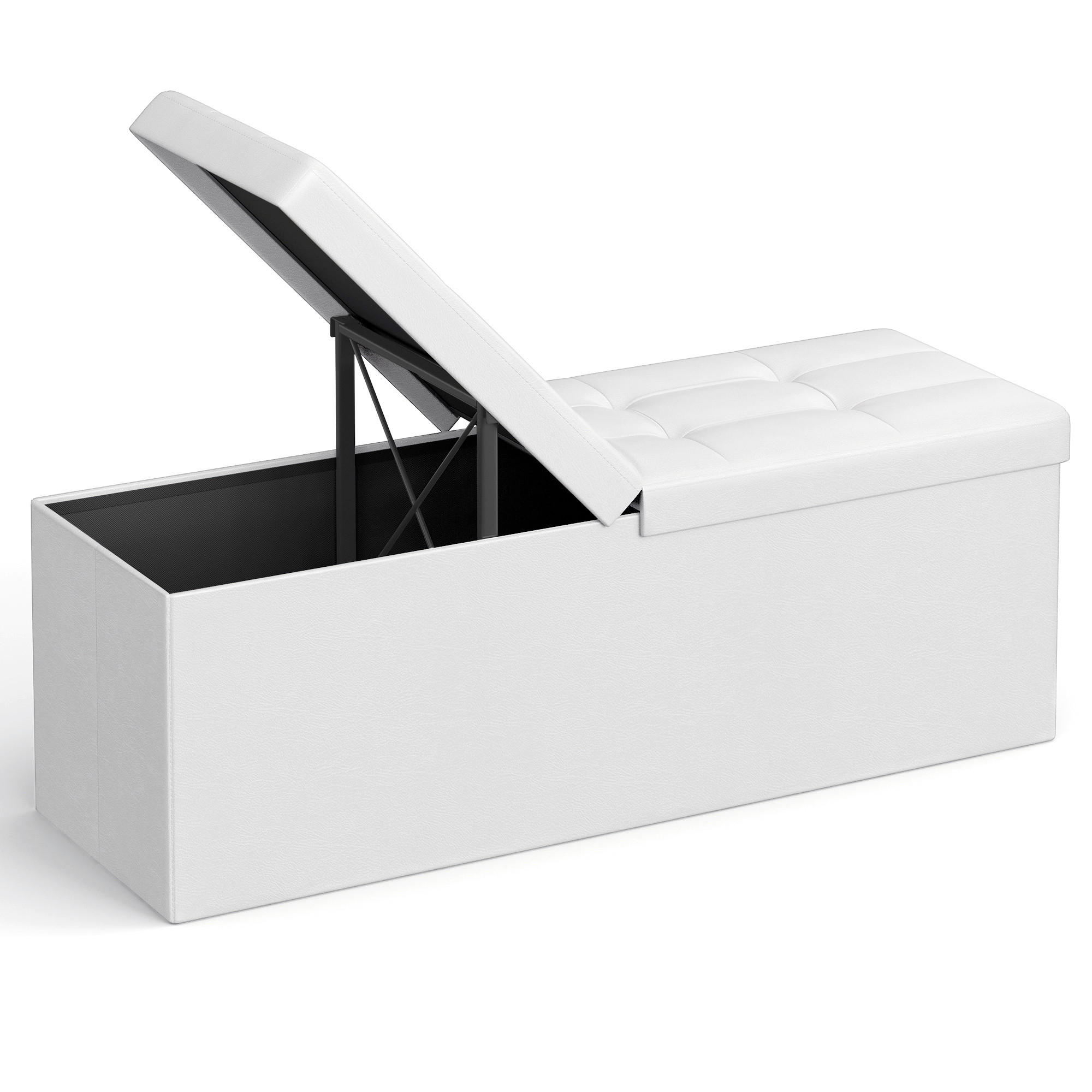 XXXLutz Sitzbox Weiß 110x38x38 cm
