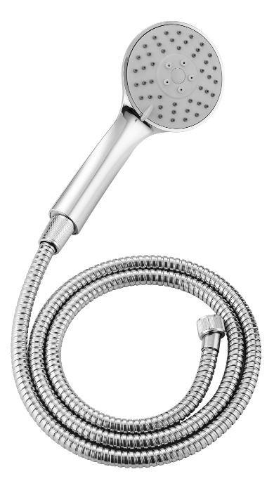 HANDBRAUSE   - Chromfarben/Silberfarben, Basics, Kunststoff/Metall (10/21/150cm) - Schütte