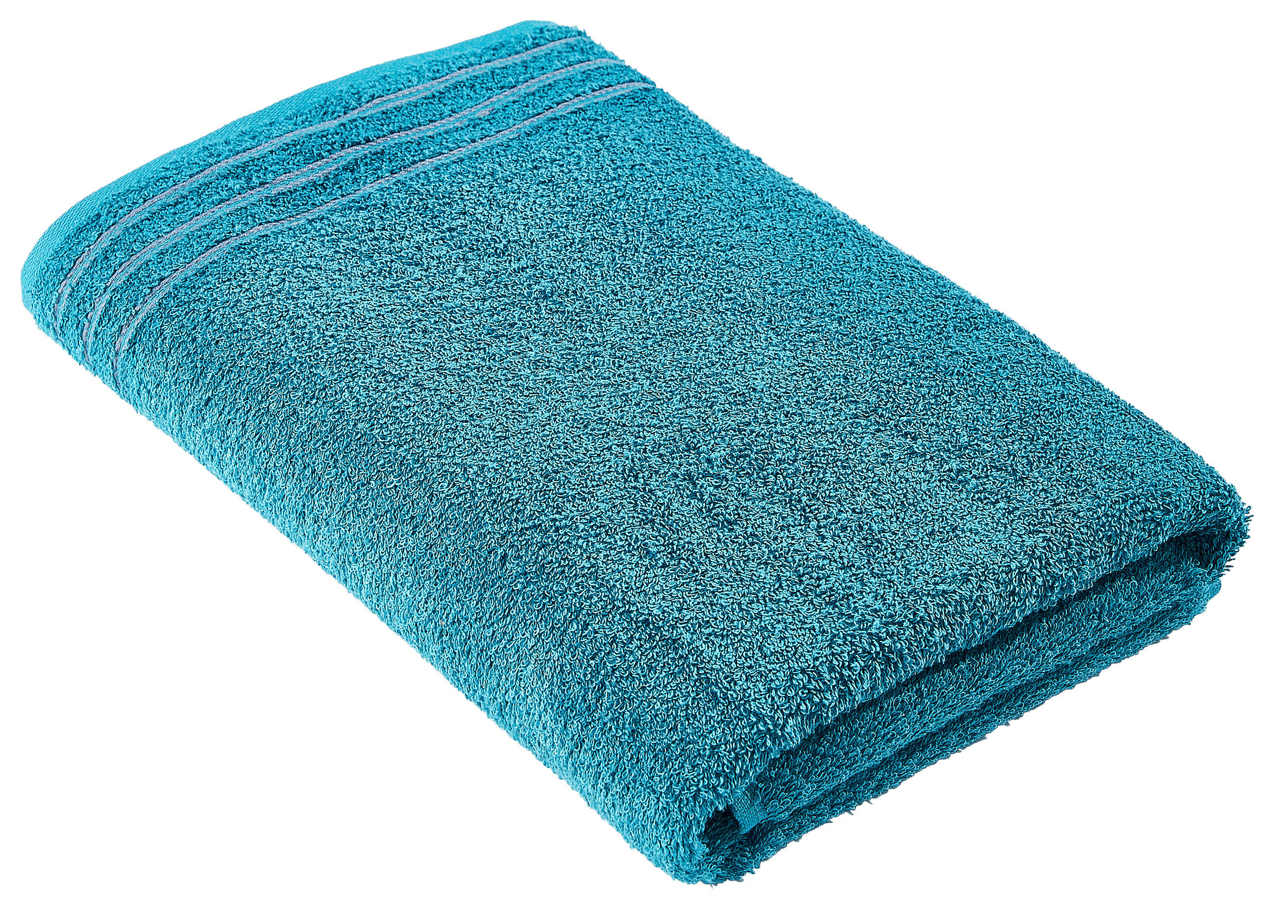 DUSCHTUCH Grossetto 67/140 cm  - Türkis, Basics, Textil (67/140cm) - Vossen