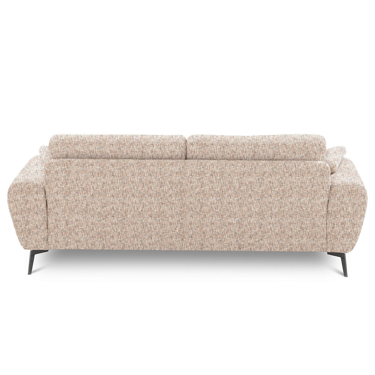 3-SITZER-SOFA Webstoff Blau, Gelb, Rot, Weiss  - Blau/Weiss, Design, Textil/Metall (187/85/92cm) - Livetastic