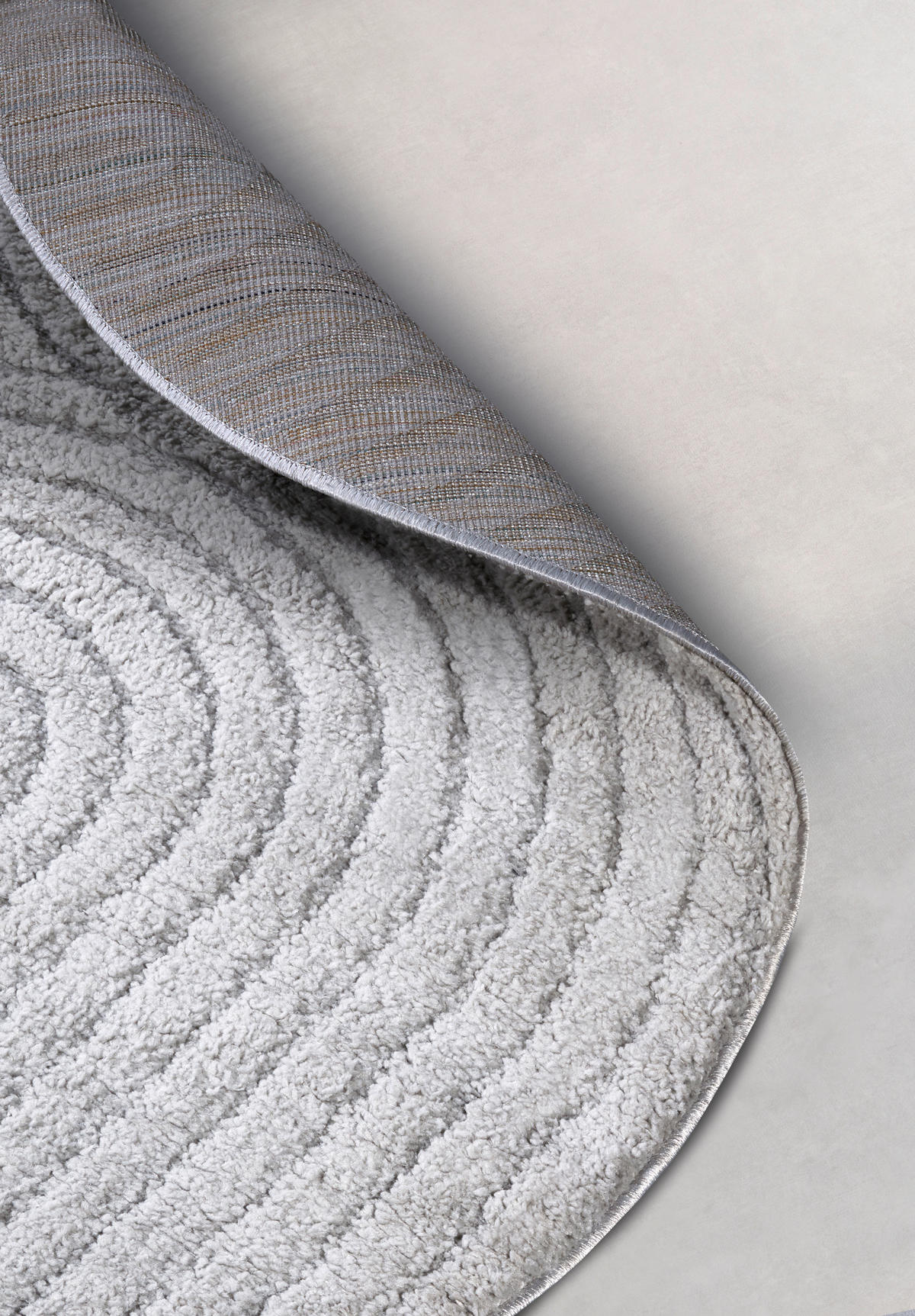 HOCHFLORTEPPICH 200 cm New York Hellgrau  - Hellgrau, Basics, Kunststoff/Textil (200cm) - Elle Decoration