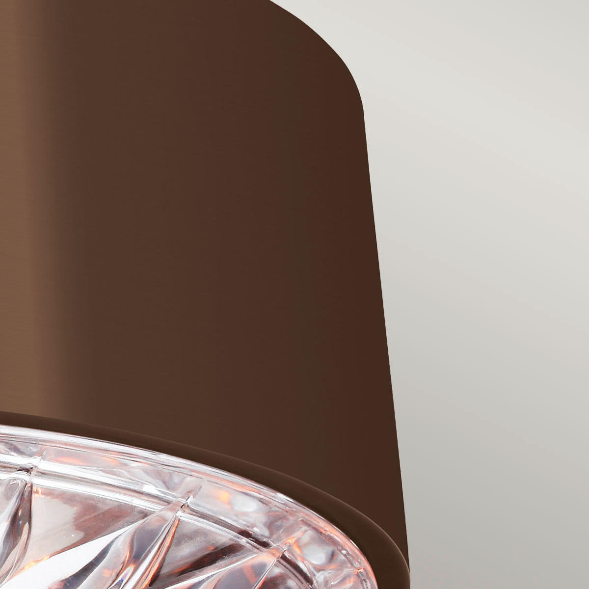 DECKENLEUCHTE  40.6/15.2 cm    - Messingfarben/Braun, Konventionell, Glas/Metall (40.6/15.2cm) - Elstead Lighting