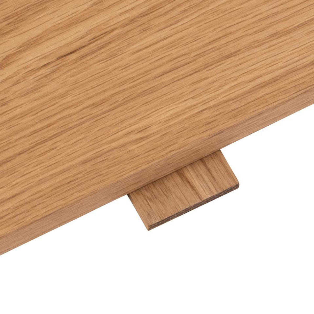 SET NASTAVAKA ZA STOL - boje hrasta, Design, drvo (200/100/75cm) - MID.YOU