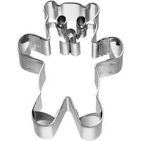 KEKSAUSSTECHFORM - Silberfarben, Basics, Metall (5,2/6,5/2,5cm) - Birkmann