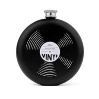 PLOSKA  - crna, Basics, metal (15.5/11.5/3.5cm) - Kikkerland