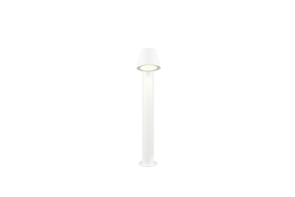WEGELEUCHTE Beni 11.5/60/20 cm  - Klar/Weiß, Design, Glas/Metall (11.5/60/20cm) - Trio Leuchten
