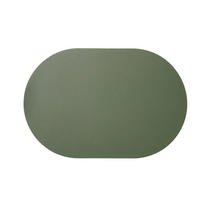 TISCHSET Kunststoff Smaragdgrün 49,5/33 cm  - Smaragdgrün, KONVENTIONELL, Kunststoff (49,5/33cm) - ASA