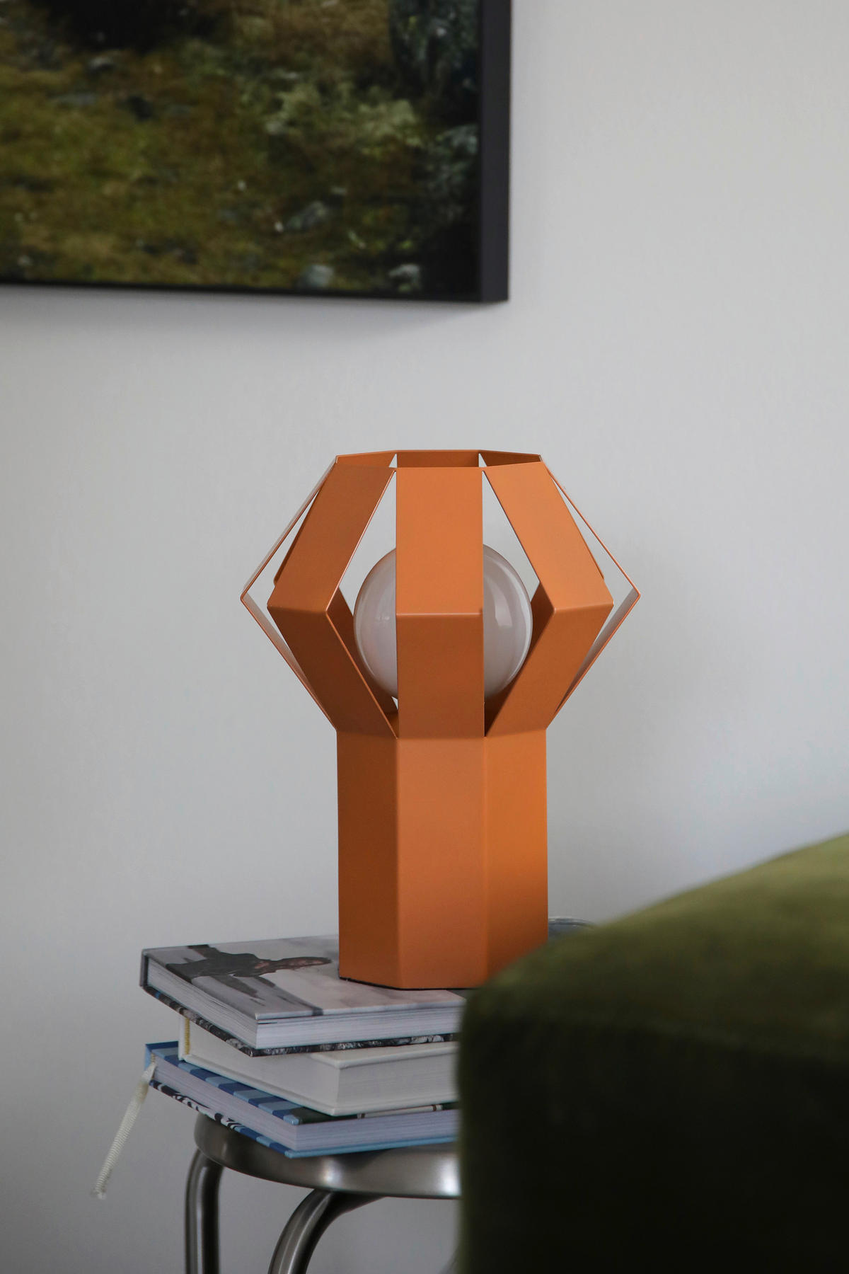TISCHLEUCHTE Octa 21/27/21 cm  - Orange, Basics, Metall (21/27/21cm) - Markslöjd