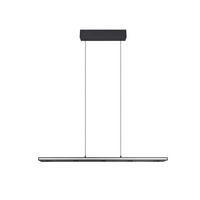 LED-PENDELLEUCHTE 109/9/200 cm    - Weiss/Schwarz, Design, Kunststoff/Metall (109/9/200cm) - Trio Leuchten