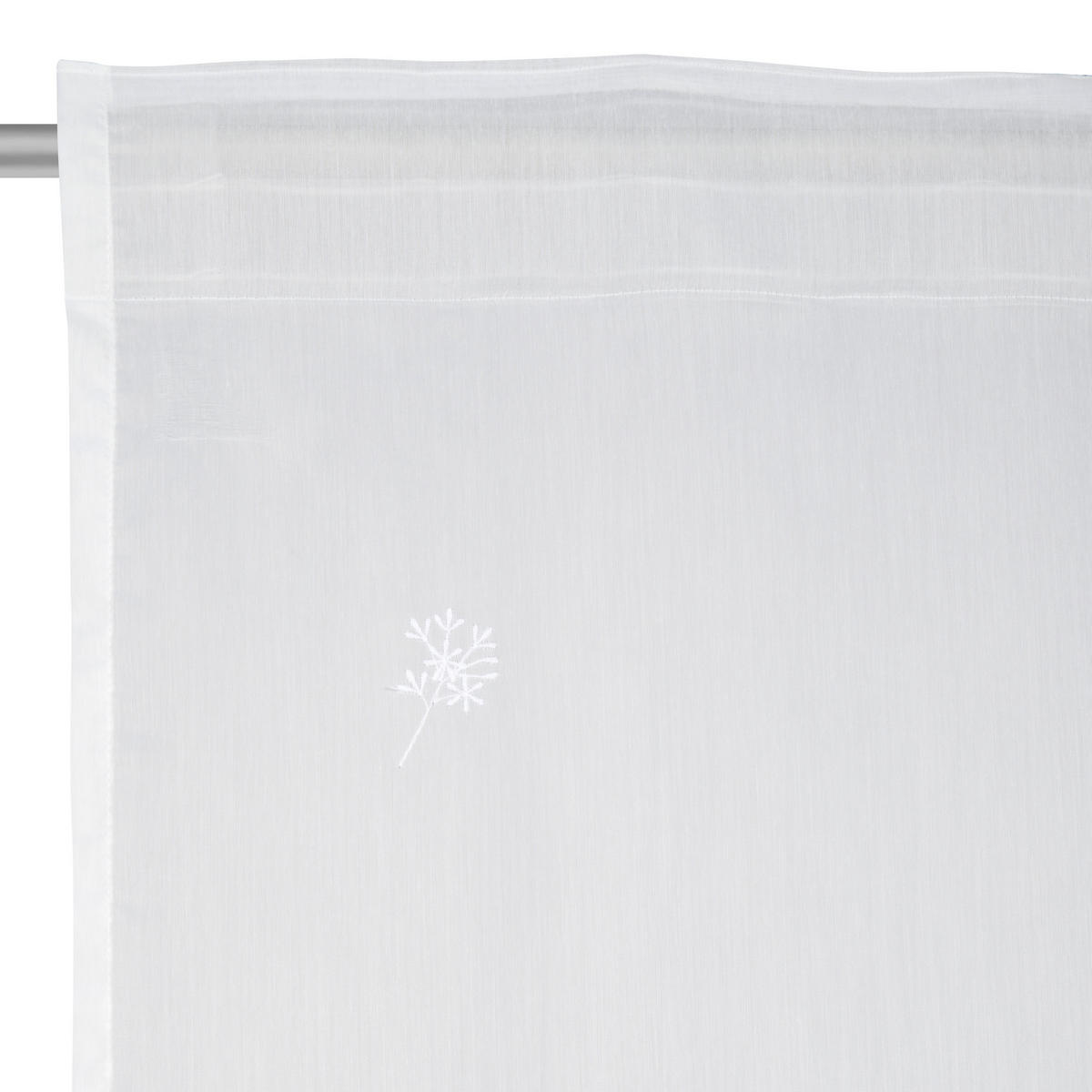 FERTIGVORHANG transparent  - Weiss, Konventionell, Textil (135/245cm) - Esposa