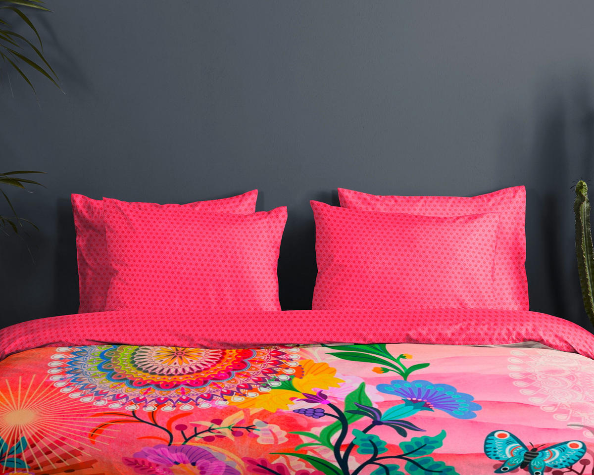 BETTWÄSCHE HIP Satin 140/200 cm  - Multicolor, Trend, Textil (140/200cm)