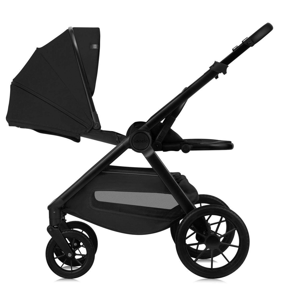KINDERWAGENSET LO-Layla 2in1  - Schwarz, Basics (94/62/115cm) - Lionelo