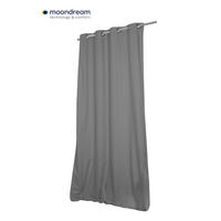 VERDUNKELUNGSVORHANG black-out (lichtundurchlässig)  - Grau, Basics, Textil (135/250cm)