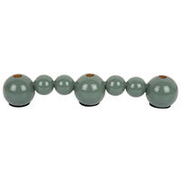 KERZENHALTER - Grün, Basics, Metall (41/7/7cm) - Present Time