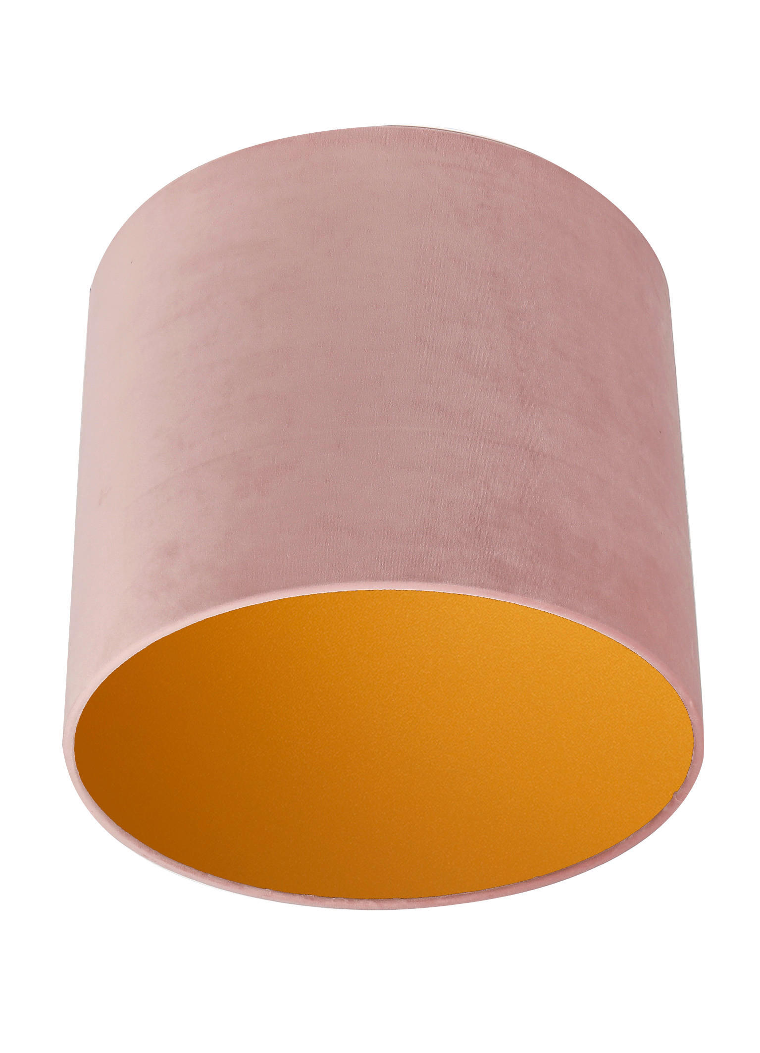 LEUCHTENSCHIRM Velour 30/24 cm   - Rosa, Basics, Textil/Metall (30/24cm)