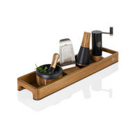 TABLETT Holz Akazie, Walnuss  - Basics, Holz (60/15,5/5cm) - AdHoc