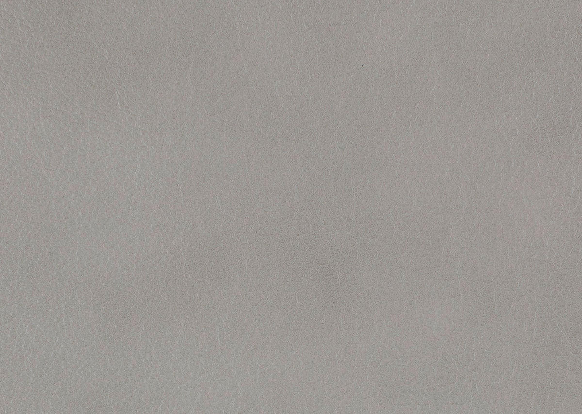 RELAXSESSEL in Leder Grau  - Edelstahlfarben/Grau, Design, Leder/Metall (83/116/87cm) - Valdera
