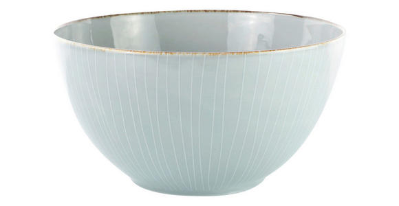 SALATSCHÜSSEL Bergen 17 cm - Grau, Design, Keramik (17cm) - Landscape