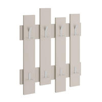 WANDGARDEROBE - Sandfarben, Design, Holzwerkstoff (64/81/4cm) - Livetastic