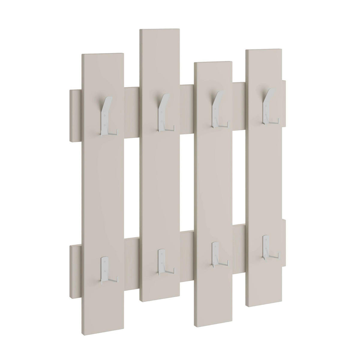 WANDGARDEROBE - Sandfarben, Design, Holzwerkstoff (64/81/4cm) - Livetastic
