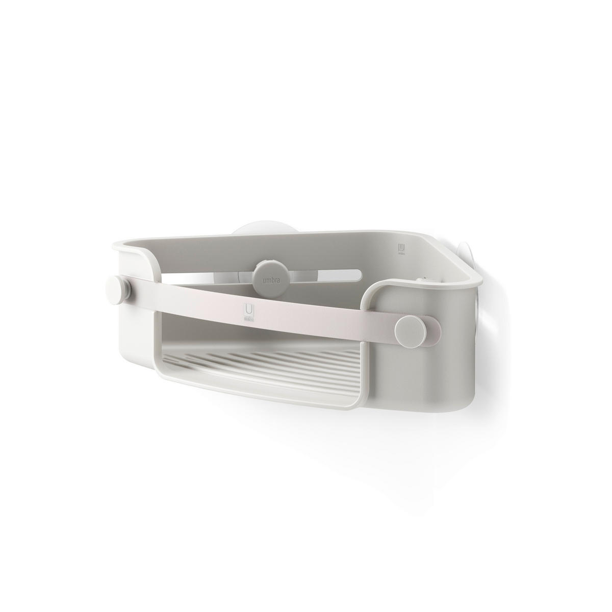 DUSCHABLAGE - Grau, Basics, Kunststoff (19/9/19cm) - Umbra