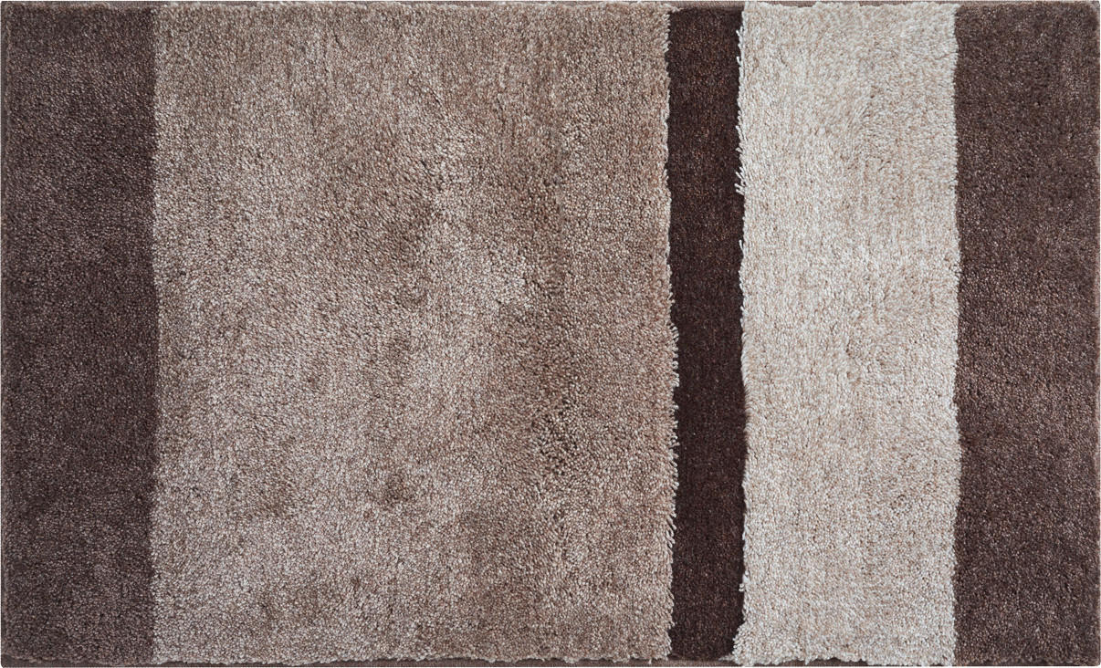 KOBEREC DO KOUPELNY, 70/120 cm - šedohnědá, Basics, textil/plast (70/120cm) - Grund