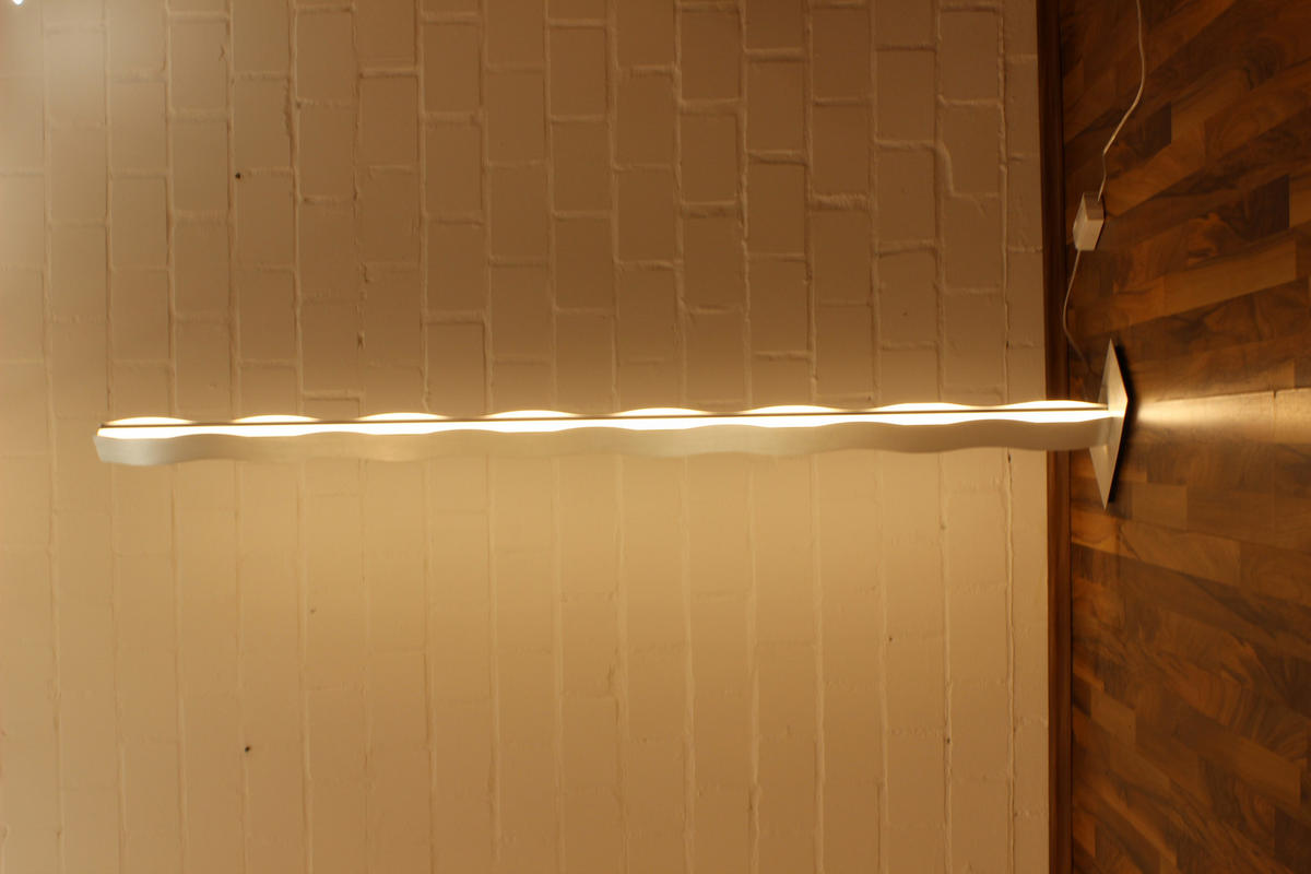 LED-STEHLEUCHTE  26/177/16 cm   - Nickelfarben, Design, Metall (26/177/16cm)