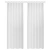 SCHLAUFENVORHANG blickdicht  - Weiß, Basics, Textil (130/245cm)