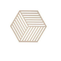 GRYTUNDERLÄGG   - sandfärgad, Basics, plast (16/14cm) - Zone Denmark