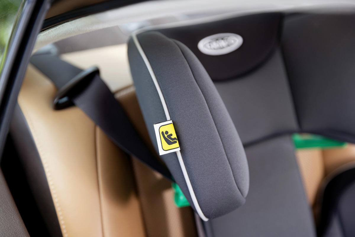 KINDERAUTOSITZ Logico L R129  - Schwarz, Basics, Kunststoff/Textil (39/46,3/64,5-85,5cm) - Graco