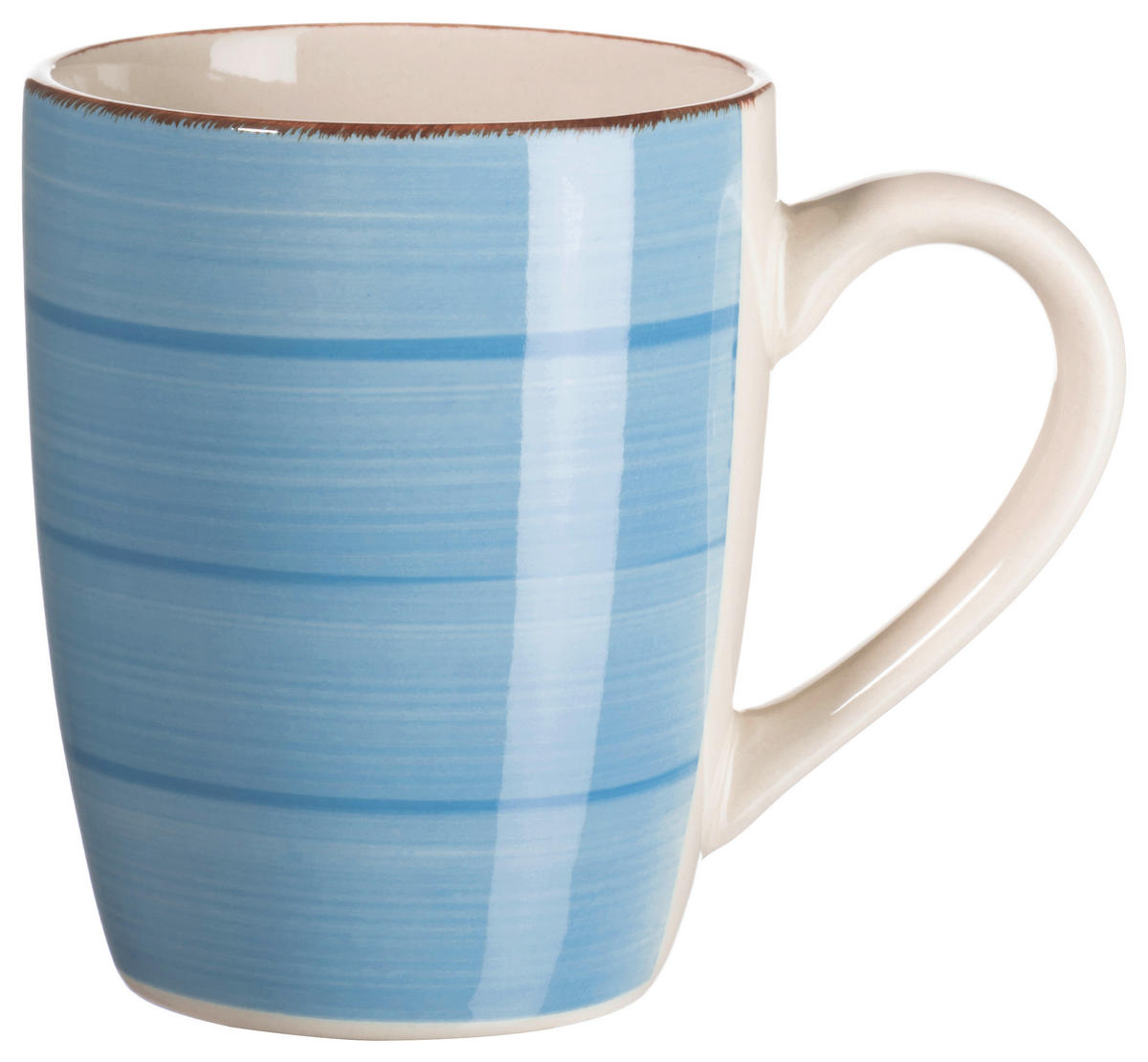 FRÜHSTÜCKSSET 18-teilig Dunkelblau  - Dunkelblau, Basics, Keramik - Mäser