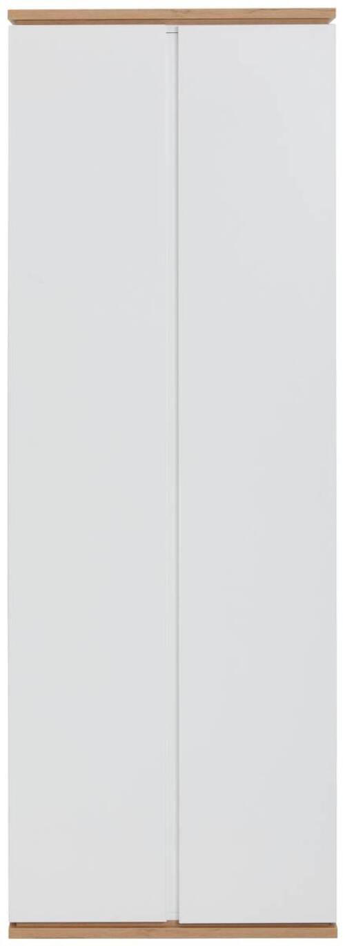 PREDSIEŇOVÁ SKRIŇA, biela, dub artisan, 70/200/37,8 cm - čierna/biela, Design, kompozitné drevo/plast (70/200/37,8cm) - Xora