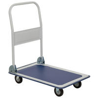 TRANSPORTVAGN - vit/blå, Basics, metall (48/82,5/73cm) - MID.YOU