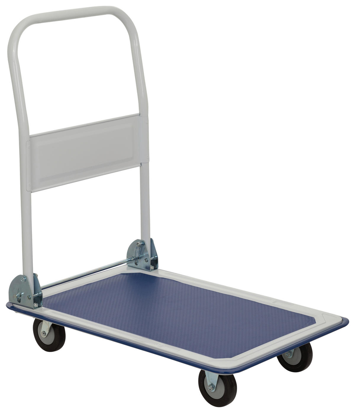 TRANSPORTVAGN - vit/blå, Basics, metall (48/82,5/73cm) - MID.YOU