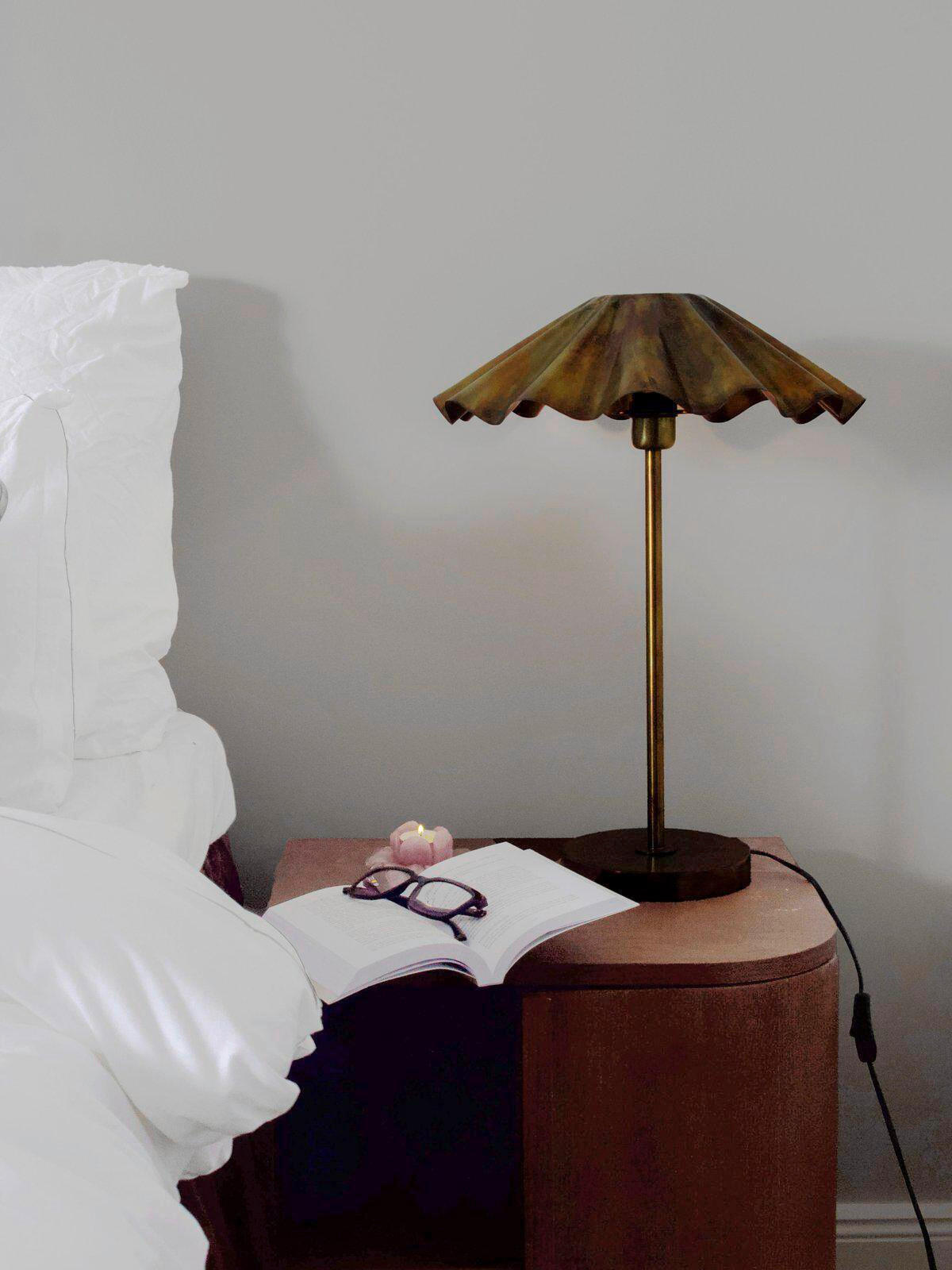 TISCHLEUCHTE Wells 40/54 cm  - Messingfarben/Goldfarben, LIFESTYLE, Metall (40/54cm)