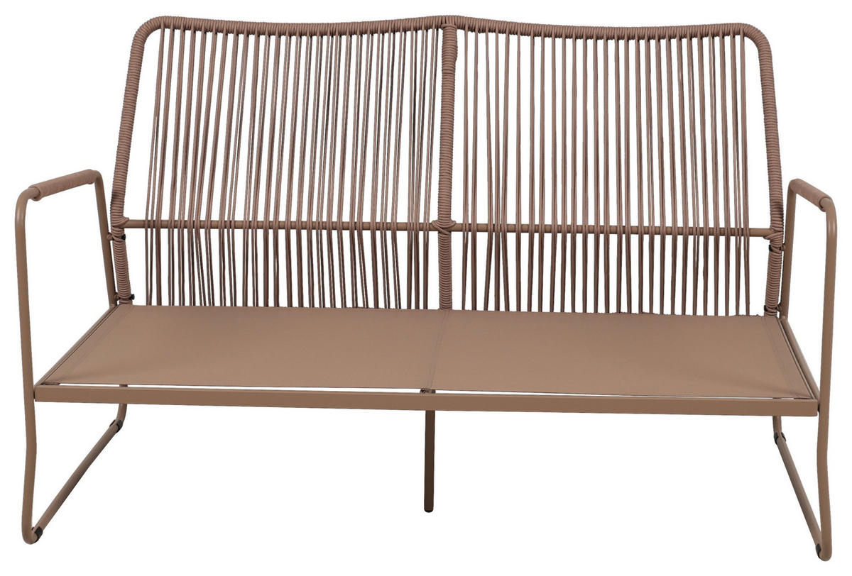 GARTENSET Webstoff Eisen  - Beige/Naturfarben, Design, Textil/Metall - Ambia Garden