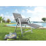 GARTEN-RELAXSESSEL 58/108/86 cm - Silberfarben/Schwarz, Design, Textil/Metall (58/108/86cm) - Xora GARTEN-RELAXSESSEL 58/108/86 cm - Silberfarben/Schwarz, Design, Textil/Metall (58/108/86cm) - Xora