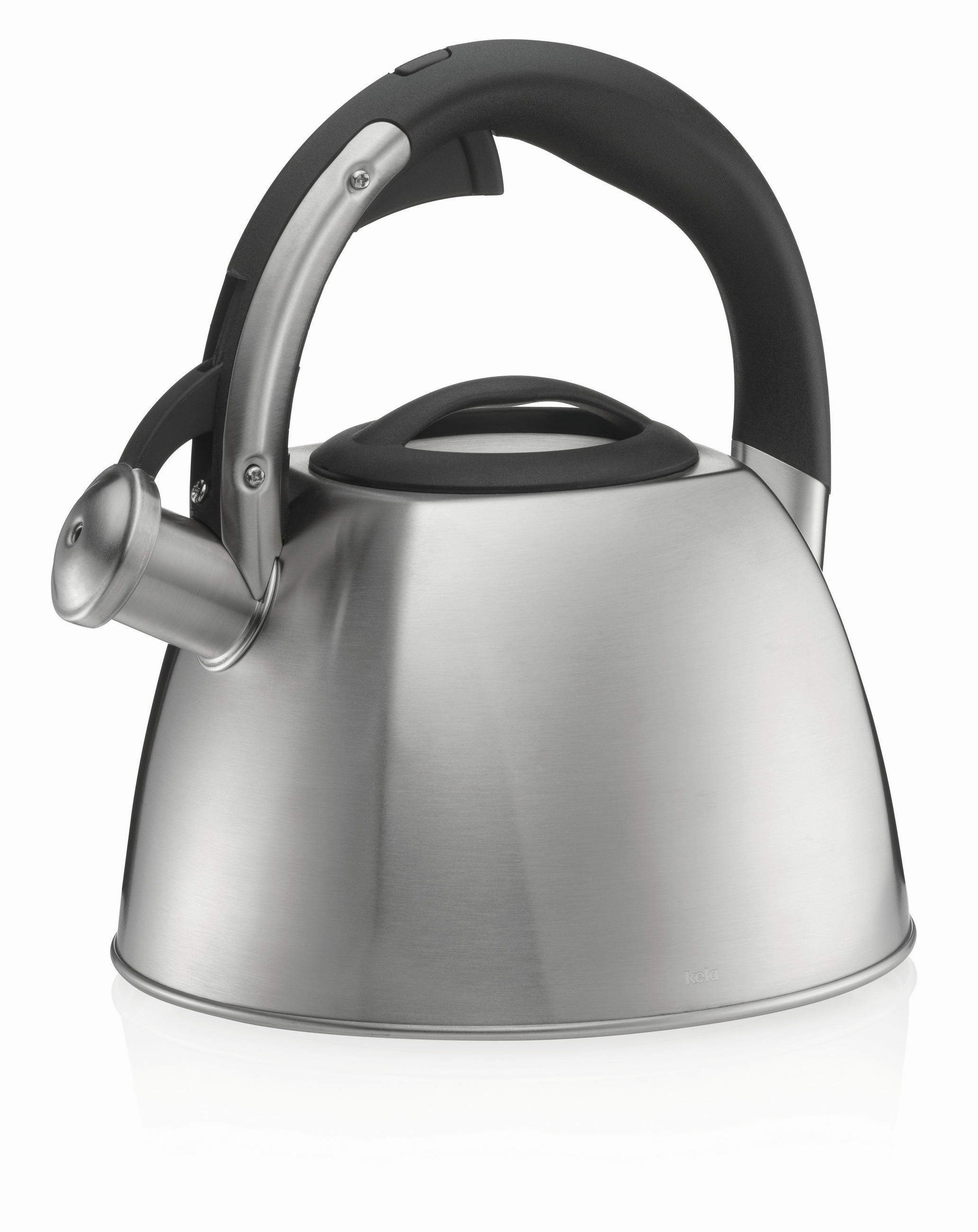 WASSERKESSEL Vitus  - Silberfarben, KONVENTIONELL, Metall (22/24.5cm) - Kela