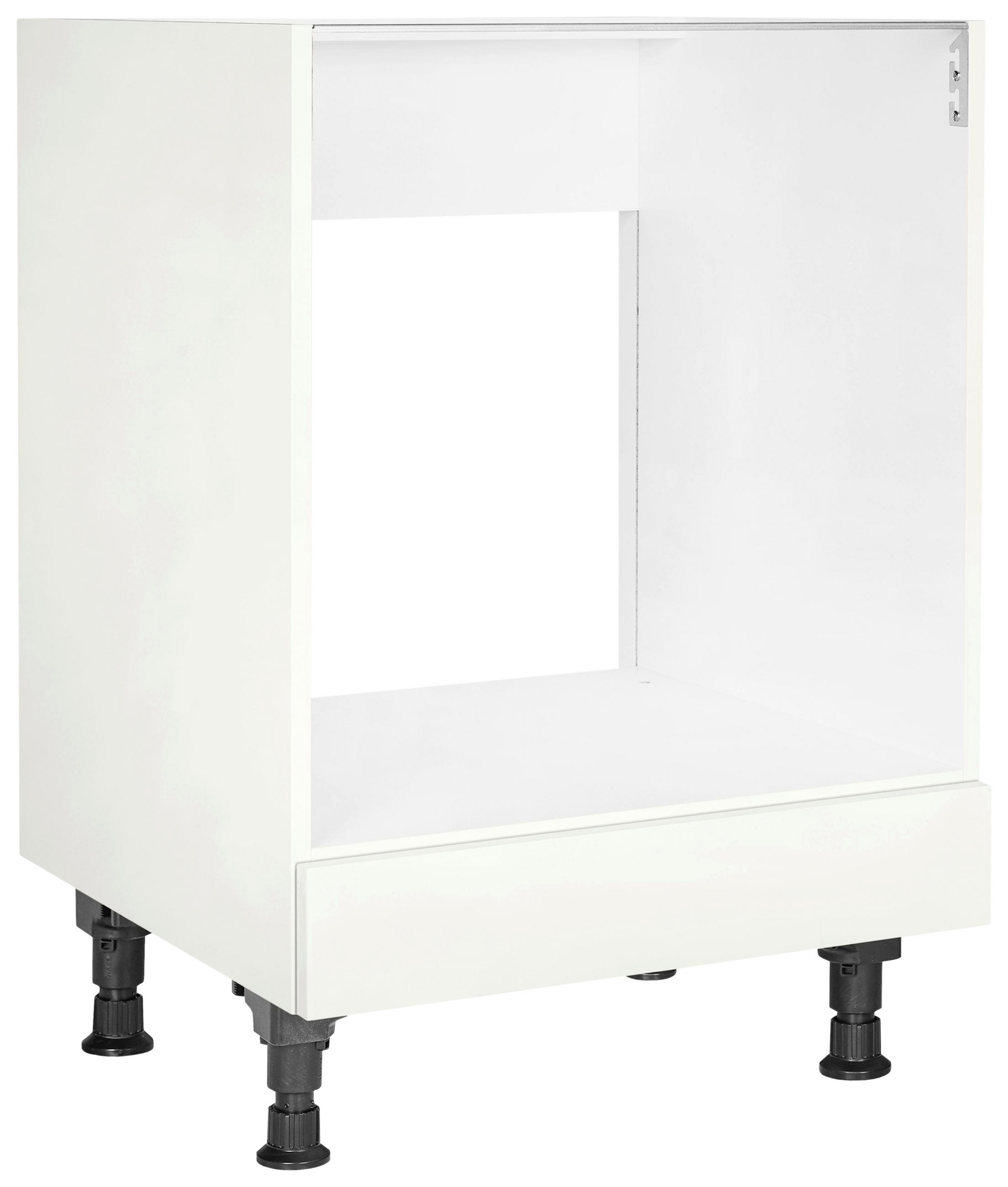 HERDUMBAUSCHRANK 60/87/56 cm  in Weiß  - Weiß, MODERN, Holzwerkstoff (60/87/56cm) - Nobilia