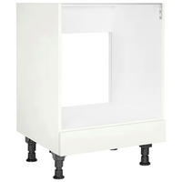 HERDUMBAUSCHRANK 60/87/56 cm  in Weiß  - Weiß, MODERN, Holzwerkstoff (60/87/56cm) - Nobilia