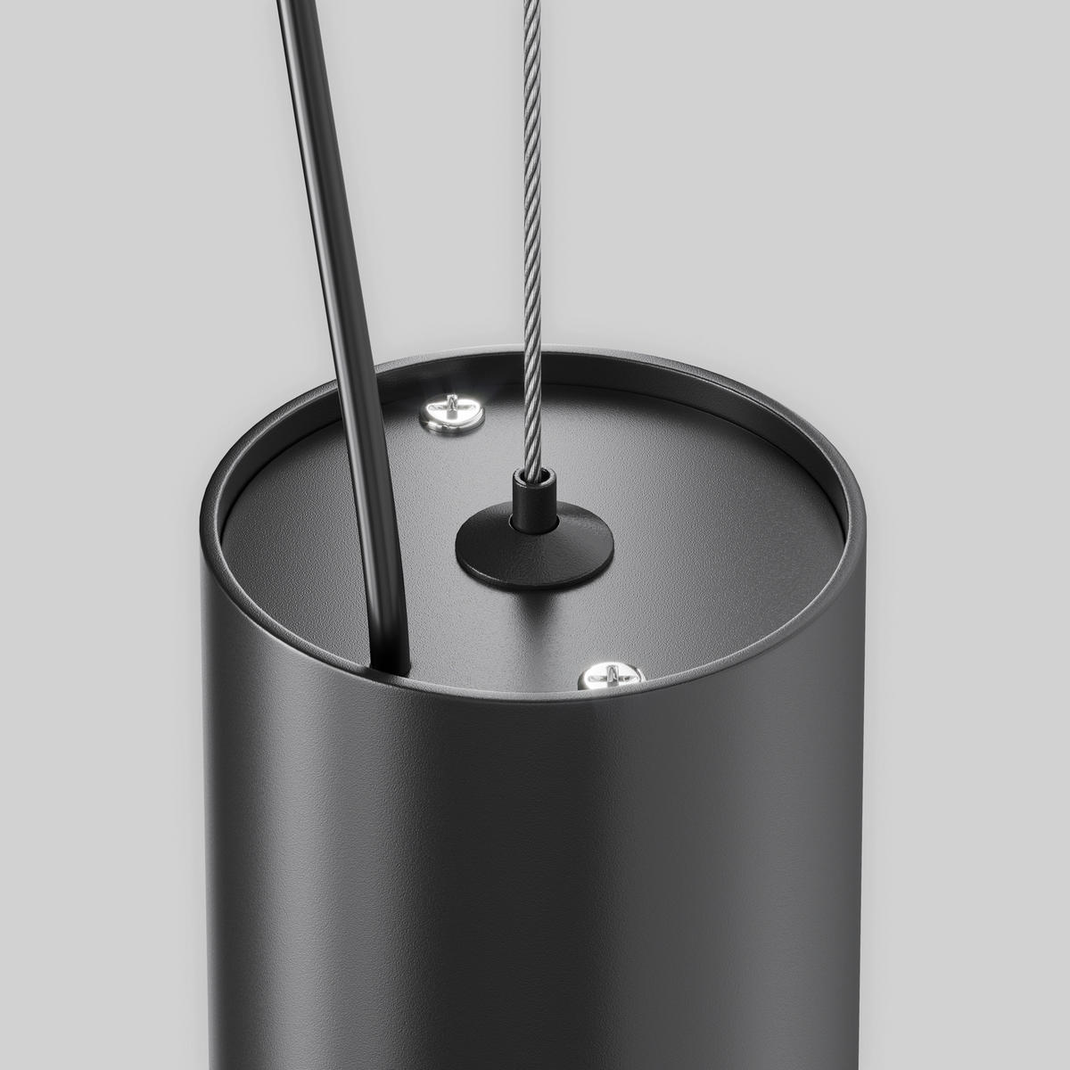 PENDELLAMPA Efir 7.5/13.5 cm  - svart, Design, metall (7.5/13.5cm) - MAYTONI
