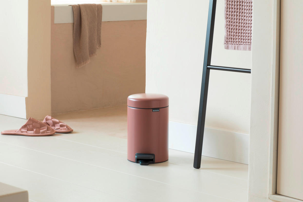 TRETEIMER 3 l  Metall  - Taupe/Anthrazit, Basics, Kunststoff/Metall (16,8/26,4/23,5cm) - Brabantia