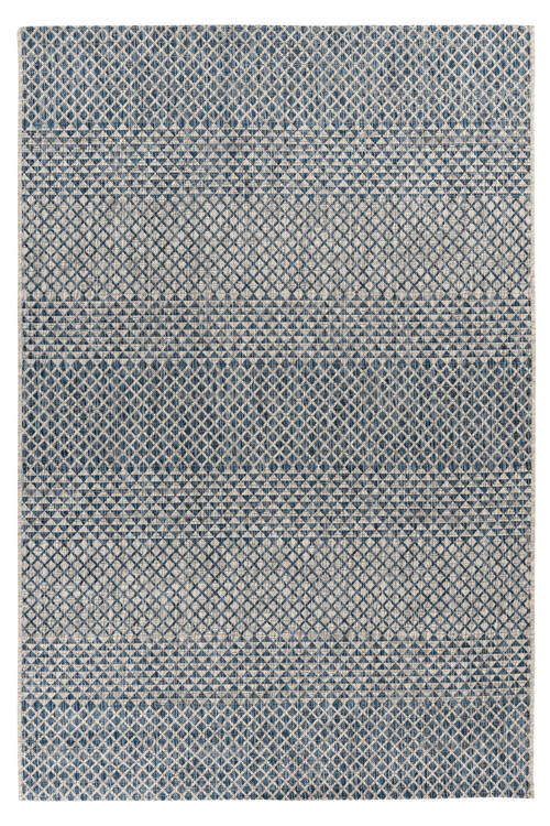 OUTDOORTEPPICH 200/290 cm  - Blau/Grau, Design, Textil (200/290cm) - Novel